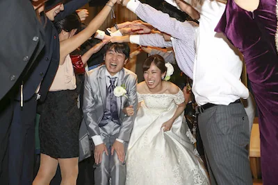 Rさん・Aさんの結婚式二次会の様子1