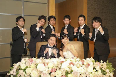 Iさん・Rさんの結婚式二次会の様子2