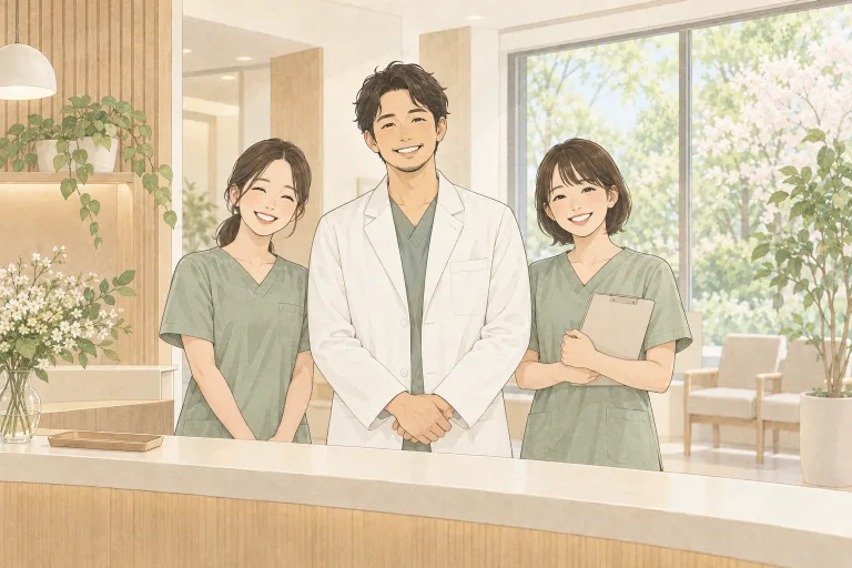 歯科クリニックのイメージイラスト