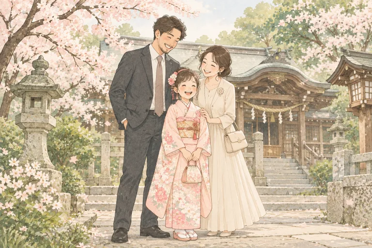 七五三のイメージイラスト
