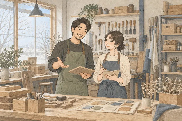 ホームページ用の撮影のイメージイラスト